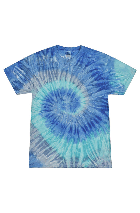 Tie Dye Blue Jerry Adult T Shirt